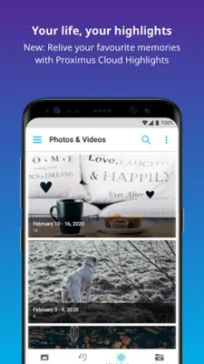 Proximus Cloud android App screenshot 7